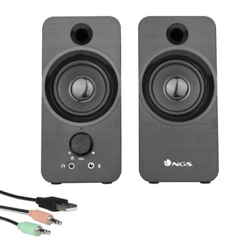 NGS SB350 Altavoces Multimedia 2.0 Negros NGS SB350 Altavoces Multimedia 2.0 Negros
