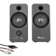 NGS SB350 Altavoces Multimedia 2.0 Negros