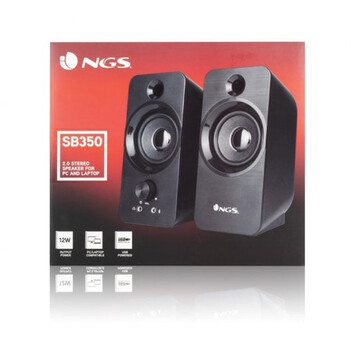 NGS SB350 Altavoces Multimedia 2.0 Negros NGS SB350 Altavoces Multimedia 2.0 Negros