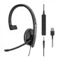 Sennheiser SC 135 Auriculares USB Negros