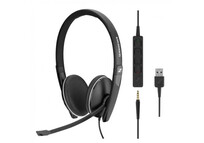 Sennheiser SC 165 Auriculares USB Negros