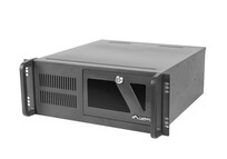 Torre PC Chasis Rack 4U Lanberg SC01-4504-10B 3 Ventiladores 7 Bahías 19" Negro Acero