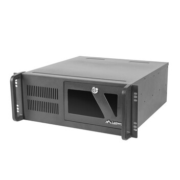 Torre PC Chasis Rack 4U Lanberg SC01-4504-10B 3 Ventiladores 7 Bahías 19" Negro Acero