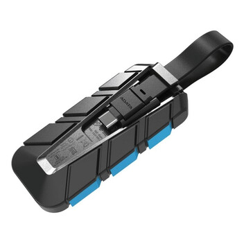 Disco Duro ADATA SC740 500GB SSD USB-C 10 Gbit/s Negro Azul Resistente Disco Duro ADATA SC740 500GB SSD USB-C 10 Gbit/s Negro Azul Resistente