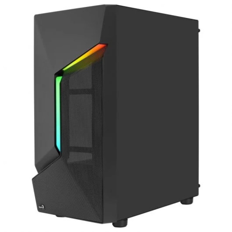 Aerocool SCAPEBKV1 RGB Cristal Templado USB 3.0 Negro