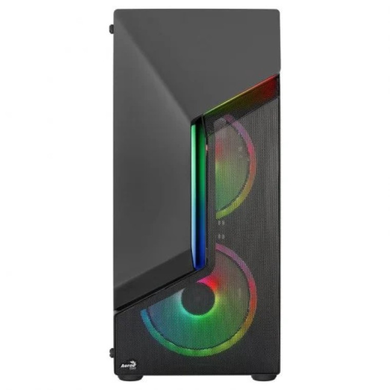 Aerocool SCAPEBKV3 RGB Cristal Templado USB 3.0 Negro