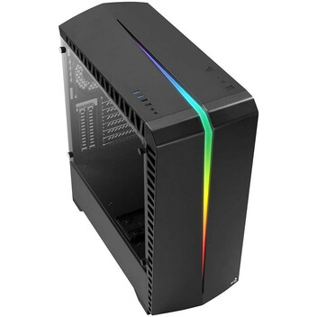 Torre PC Aerocool Scar Cristal Templado USB 3.0 RGB Negra Torre PC Aerocool Scar Cristal Templado USB 3.0 RGB Negra