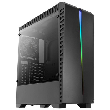 Torre PC Aerocool Scar Cristal Templado USB 3.0 RGB Negra Torre PC Aerocool Scar Cristal Templado USB 3.0 RGB Negra