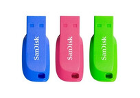 Sandisk Cruzer Blade 32GB USB 2.0 Pack Triple