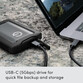 Disco Duro Sandisk Professional G-Drive ArmorATD 2.5" 1 TB USB-C Negro