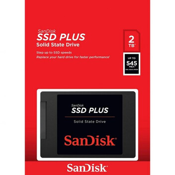 SanDisk SSD Plus 2.5" 2TB SATA 3 SanDisk SSD Plus 2.5" 2TB SATA 3