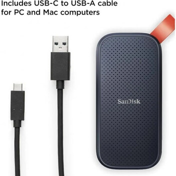 SanDisk Portable SSD 1 TB USB-C SanDisk Portable SSD 1 TB USB-C