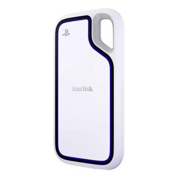 Disco Duro SSD SanDisk SDSSDE62P-1T00-G25 1TB USB Tipo C 1000MB/s IP65 Blanco Disco Duro SSD SanDisk SDSSDE62P-1T00-G25 1TB USB Tipo C 1000MB/s IP65 Blanco