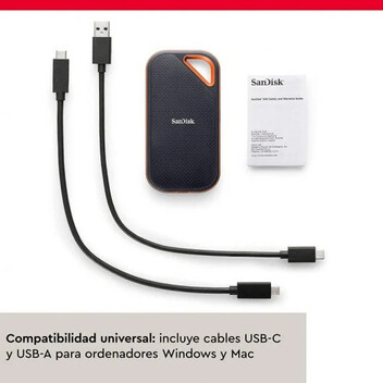 SanDisk Extreme PRO Portable SSD 4TB USB-C SanDisk Extreme PRO Portable SSD 4TB USB-C