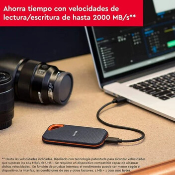 SanDisk Extreme PRO Portable SSD 4TB USB-C SanDisk Extreme PRO Portable SSD 4TB USB-C
