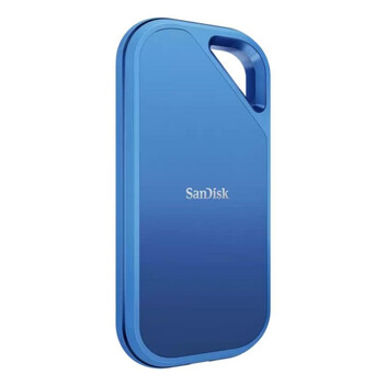 Disco Duro SanDisk 4TB SSD NVMe 2000 MB/s Creator Pro Azul Resistente IP65 USB 3.2 Gen 2x2