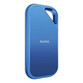 Disco Duro SanDisk 4TB SSD NVMe 2000 MB/s Creator Pro Azul Resistente IP65 USB 3.2 Gen 2x2