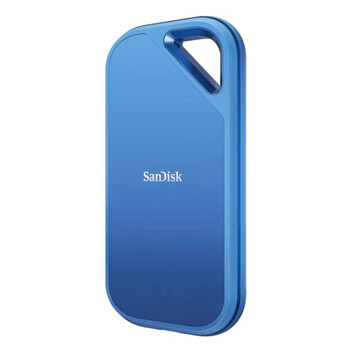 Disco Duro SanDisk 4TB SSD NVMe 2000 MB/s Creator Pro Azul Resistente IP65 USB 3.2 Gen 2x2