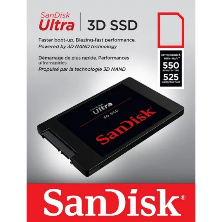 Sandisk Ultra 3D SSD 1TB SATA3