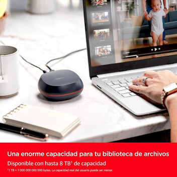 Disco Duro SanDisk Desk Drive 4TB Disco SSD Externo Desktop 1.000MB/s USB-C 3.2 Gen2 Negro