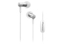 Pioneer SE-CH3T Auriculares Blanco/Plata