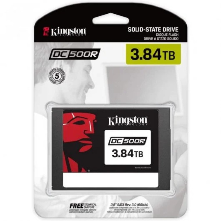 Kingston DC500R SSD 2.5" 3.84TB SATA 3