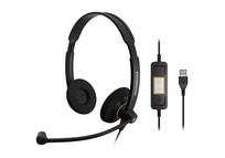 Sennheiser SC 60 USB Auriculares Negros