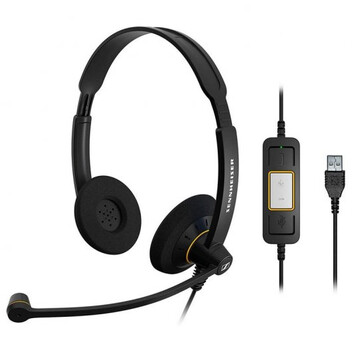 Sennheiser SC 60 USB Auriculares Negros Sennheiser SC 60 USB Auriculares Negros