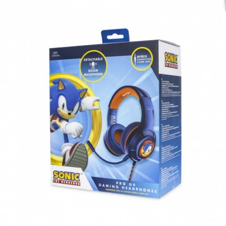 OTL Technologies Pro G4 Sega Sonic The Hedgehog Auriculares Gaming