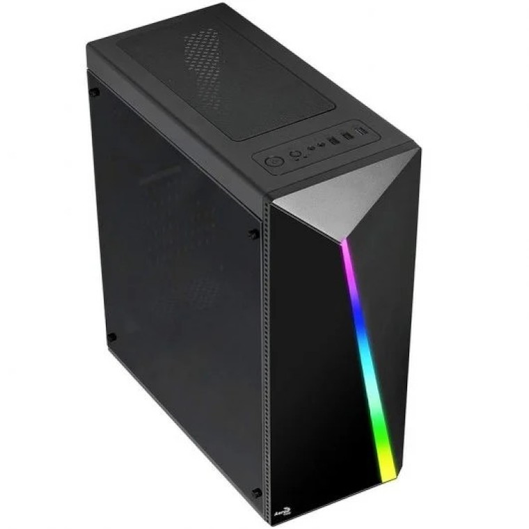 Aerocool Shard RGB USB 3.0 con Ventana Negra