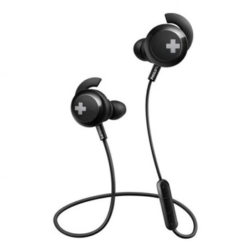 Philips Bass Plus SHB4305 Auriculares Bluetooth Negros Philips Bass Plus SHB4305 Auriculares Bluetooth Negros