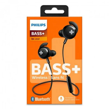 Philips Bass Plus SHB4305 Auriculares Bluetooth Negros Philips Bass Plus SHB4305 Auriculares Bluetooth Negros