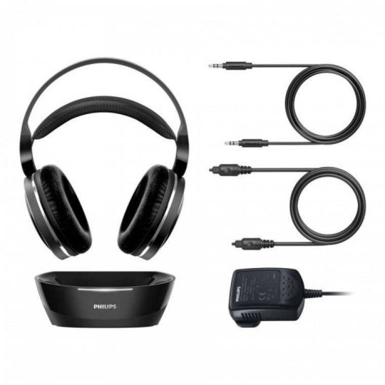 Philips SHD8850/12 Auriculares Inalámbricos para TV Negro