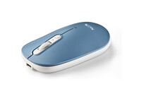 NGS SHELL RB Ratón Multidispositivo Inalámbrico Bluetooth 1600 DPI Multicolor