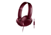 Philips Bass Plus SHL3075 Auriculares Con Micrófono Rojo