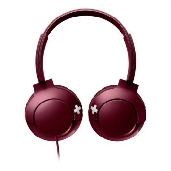 Philips Bass Plus SHL3075 Auriculares Con Micrófono Rojo Philips Bass Plus SHL3075 Auriculares Con Micrófono Rojo
