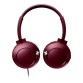 Philips Bass Plus SHL3075 Auriculares Con Micrófono Rojo Philips Bass Plus SHL3075 Auriculares Con Micrófono Rojo