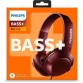 Philips Bass Plus SHL3075 Auriculares Con Micrófono Rojo Philips Bass Plus SHL3075 Auriculares Con Micrófono Rojo