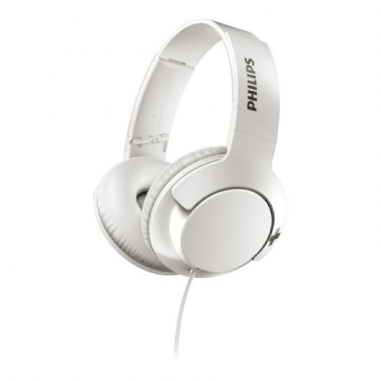 Philips Bass Plus SHL3175 Auriculares Con Micrófono Blancos