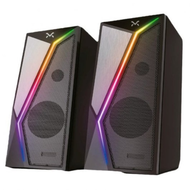 Droxio Siren Altavoces Gaming 2.0 RGB Negros