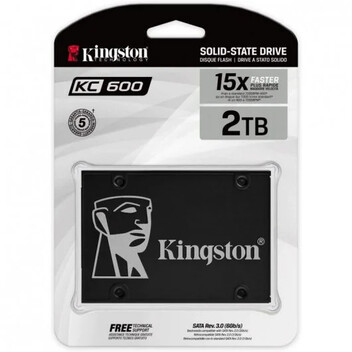 Kingston KC600 SSD 2.5" 2TB SATA 3 3D TLC Kingston KC600 SSD 2.5" 2TB SATA 3 3D TLC