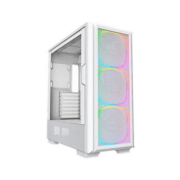 Torre PC Torre Montech SKY TWO GX White EATX 3x140mm Mesh GPU 400mm USB-C Torre PC Torre Montech SKY TWO GX White EATX 3x140mm Mesh GPU 400mm USB-C