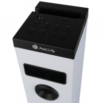 NGS Sky Charm Torre de Sonido Bluetooth 50W Blanco NGS Sky Charm Torre de Sonido Bluetooth 50W Blanco