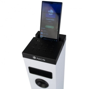 NGS Sky Charm Torre de Sonido Bluetooth 50W Blanco NGS Sky Charm Torre de Sonido Bluetooth 50W Blanco