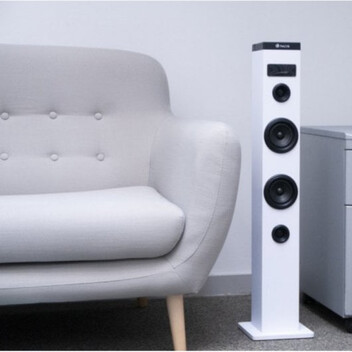 NGS Sky Charm Torre de Sonido Bluetooth 50W Blanco NGS Sky Charm Torre de Sonido Bluetooth 50W Blanco