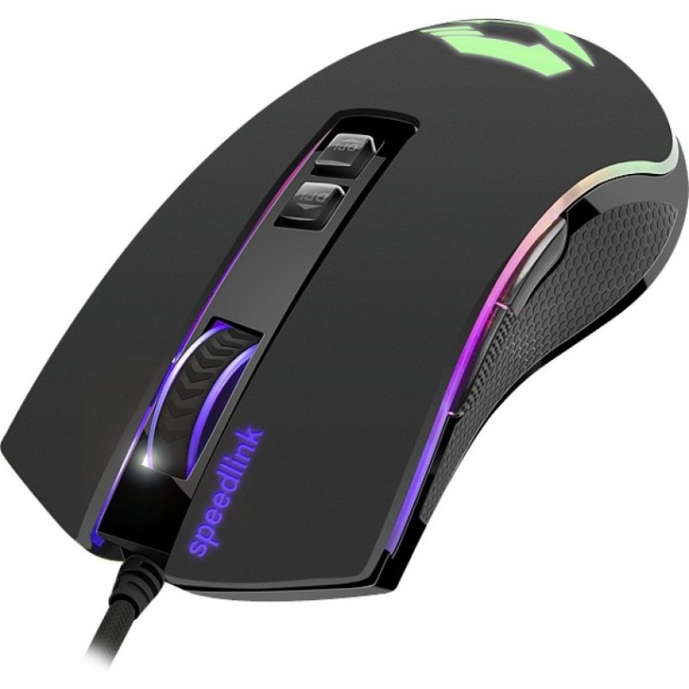 Speedlink Orios RGB Ratón Gaming 10000 DPI Negro