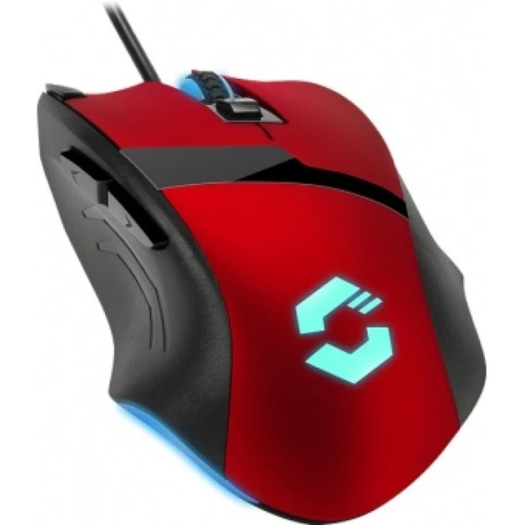 Speedlink Vades Ratón Gaming RGB 2400DPI Negro/Rojo