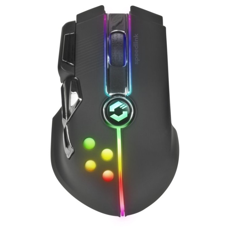 Speedlink Imperior Ratón Gaming Inalámbrico 10000 DPI Negro