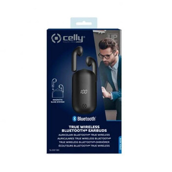 Celly Slide1 Auriculares TW Bluetooth Negros Celly Slide1 Auriculares TW Bluetooth Negros