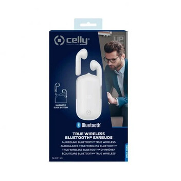 Celly Slide1 Auriculares TW Bluetooth Blancos Celly Slide1 Auriculares TW Bluetooth Blancos